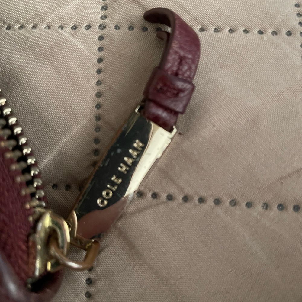 Cole Haan Burgundy Wallet - Picture 2 of 8